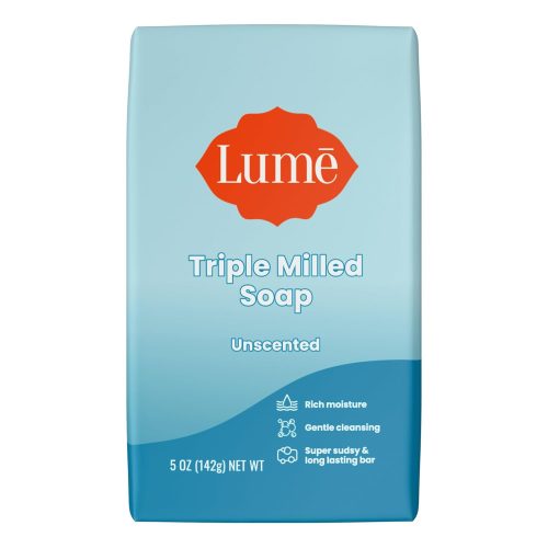 Lume Triple Milled Bar Soap - Rich Moisture & Gentle Cleansing - Formulated