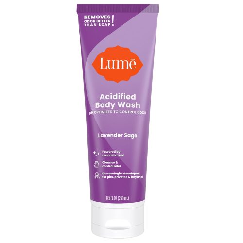 Lume Acidified Body Wash - 24 Hour Odor Control - Removes Odor Better than Soap