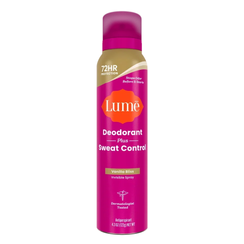 Lume Sweat Control Spray Deodorant Vanilla Bliss